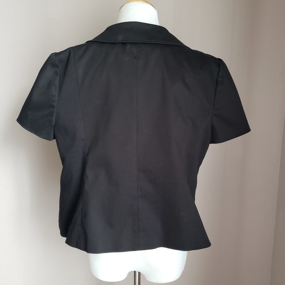 Black petite blazer - Picture 4 of 4